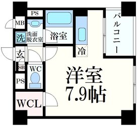 カノン甲南山手の物件間取画像